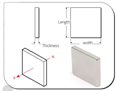 釹鐵硼方形磁鐵充磁方式 釹鐵硼方形磁鐵充磁方式